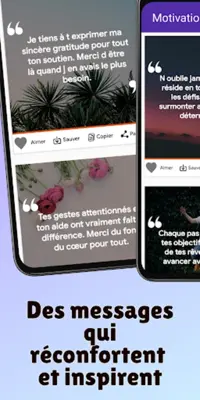 Messages touchants le cœur android App screenshot 3